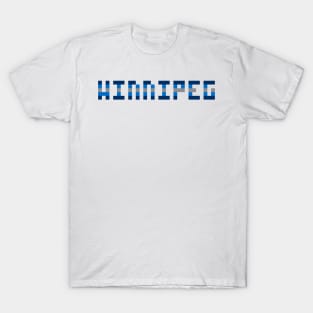 Pixel Hockey City Winnipeg 2017 T-Shirt